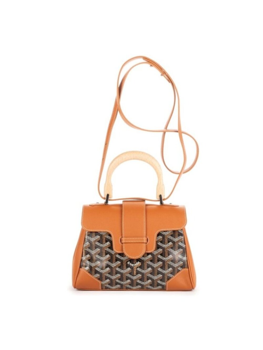 Goyard Saigon Brown Canvas
